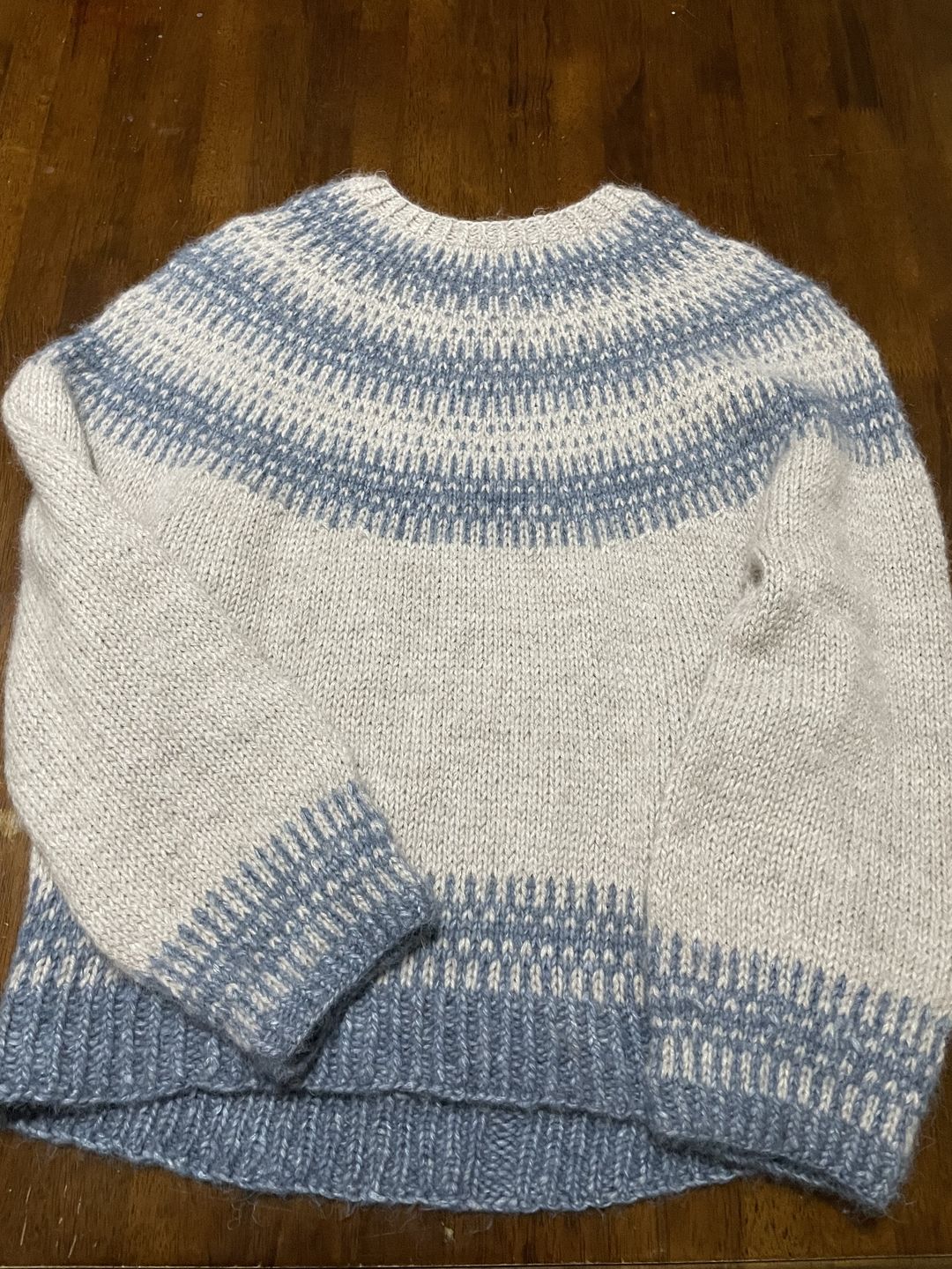 Customer photo review of Falkland  (80% Lana Falkland / 20% Baby Alpaca)