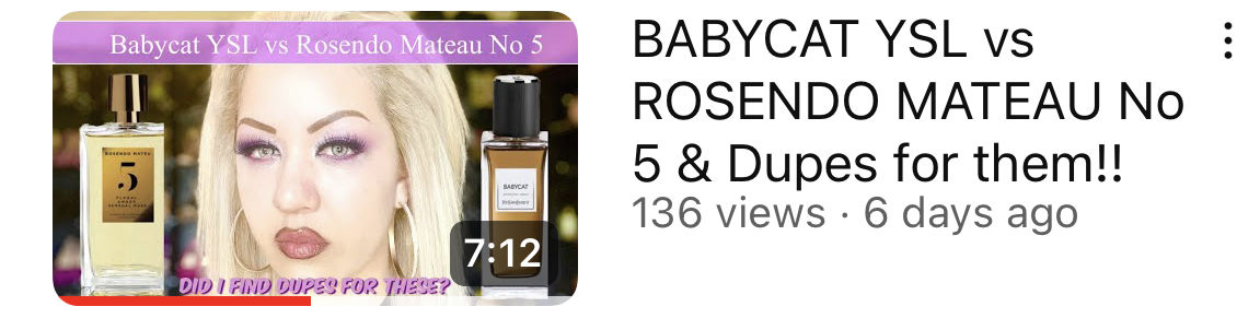 Customer photo review of Vanilla Baby