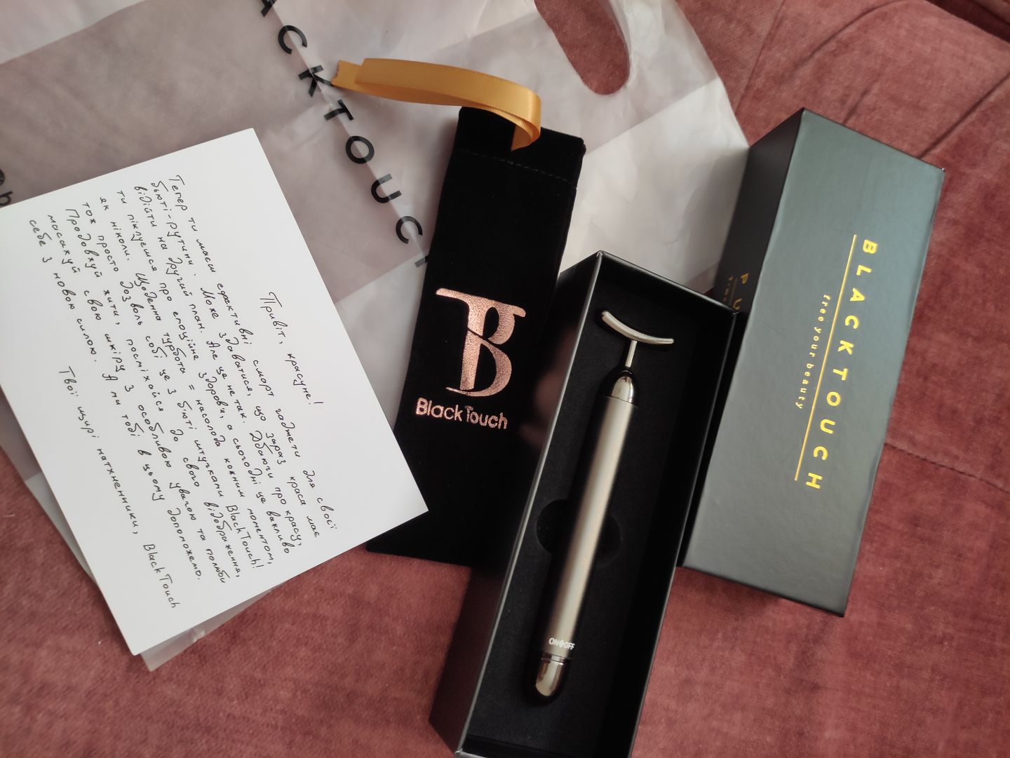 Customer photo review of Імпульсний вібромасажер