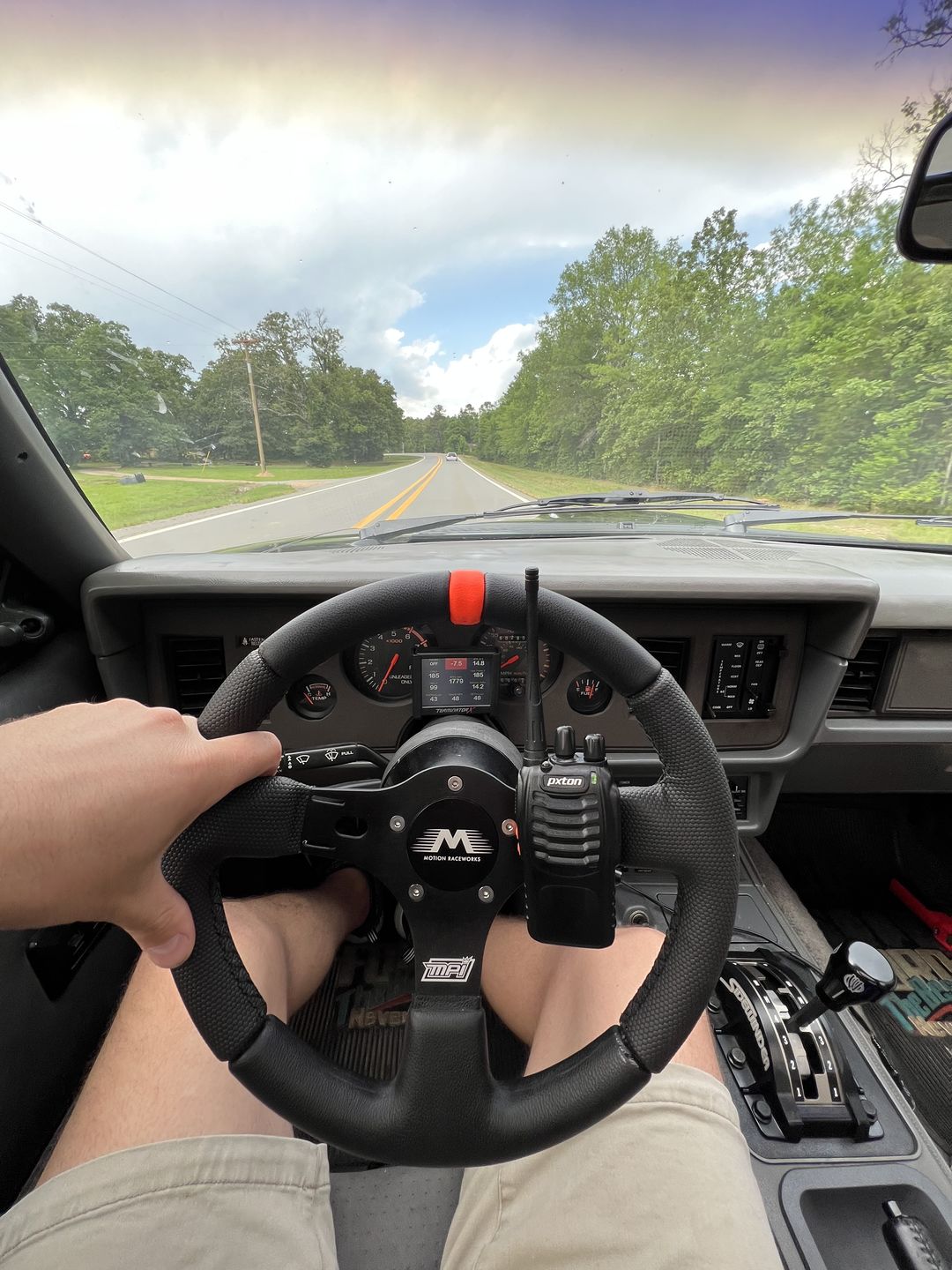 Customer photo review of Motion Raceworks Edition MPI Race Steering Wheel - DRG-R513