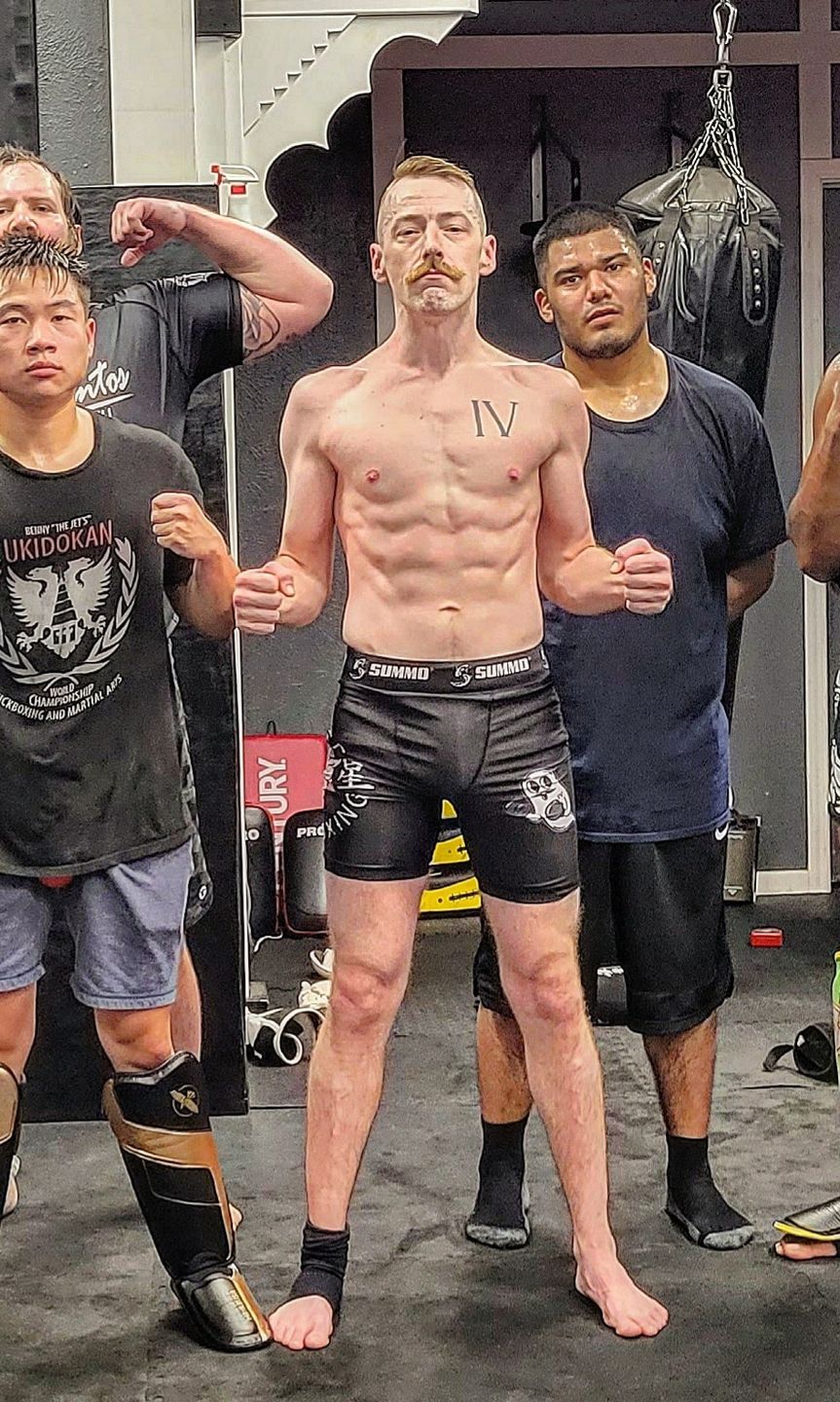 Customer photo review of Custom Black Compression Shorts