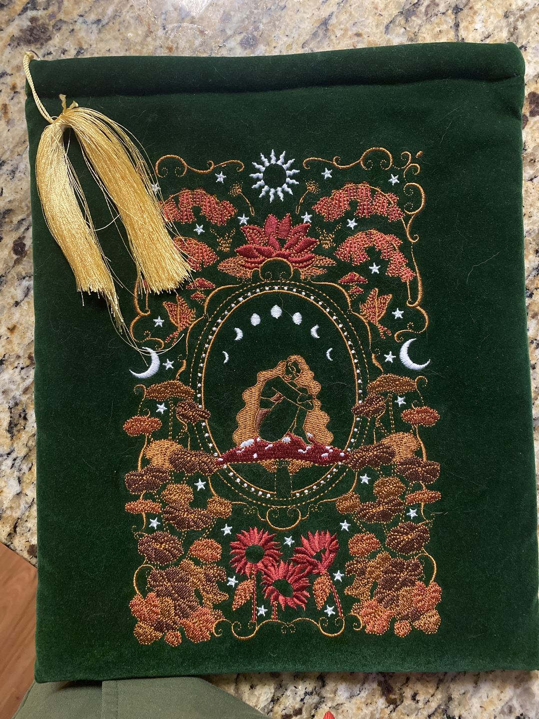 Customer photo review of Wonderland Book & iPad Sleeve