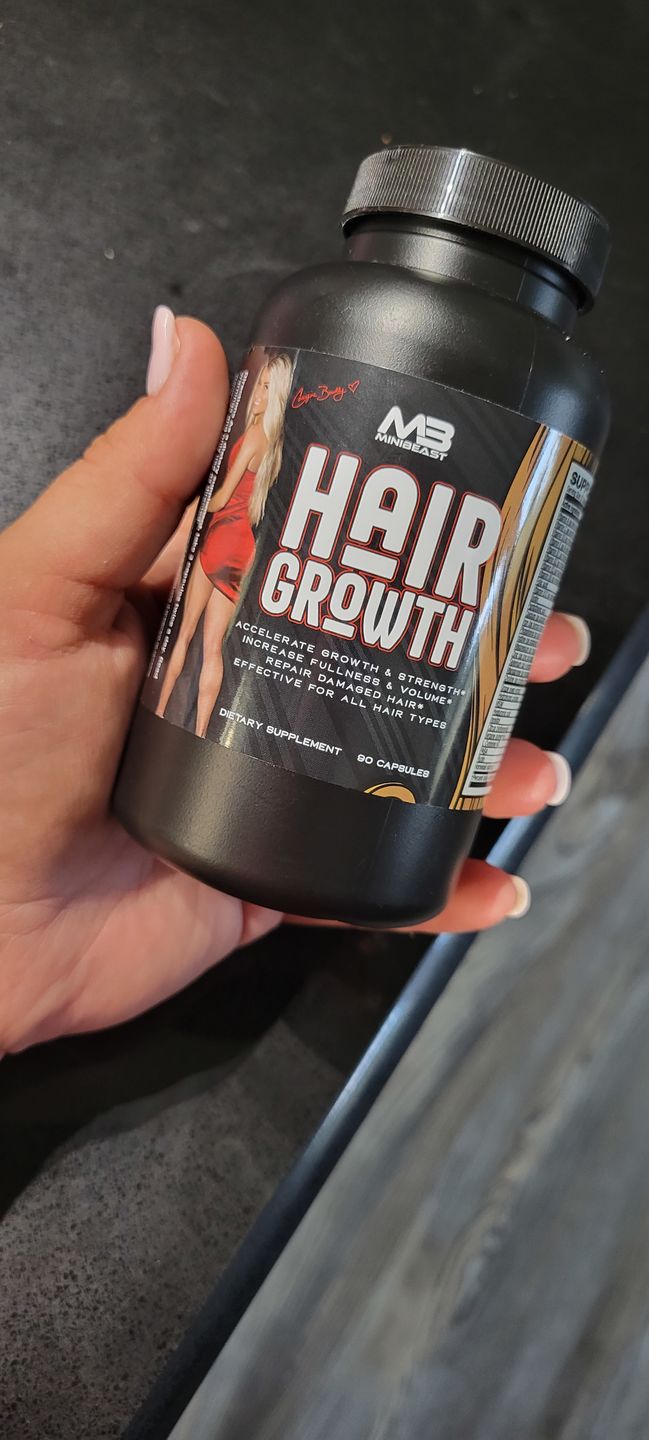 Customer photo review of Hair Growth
