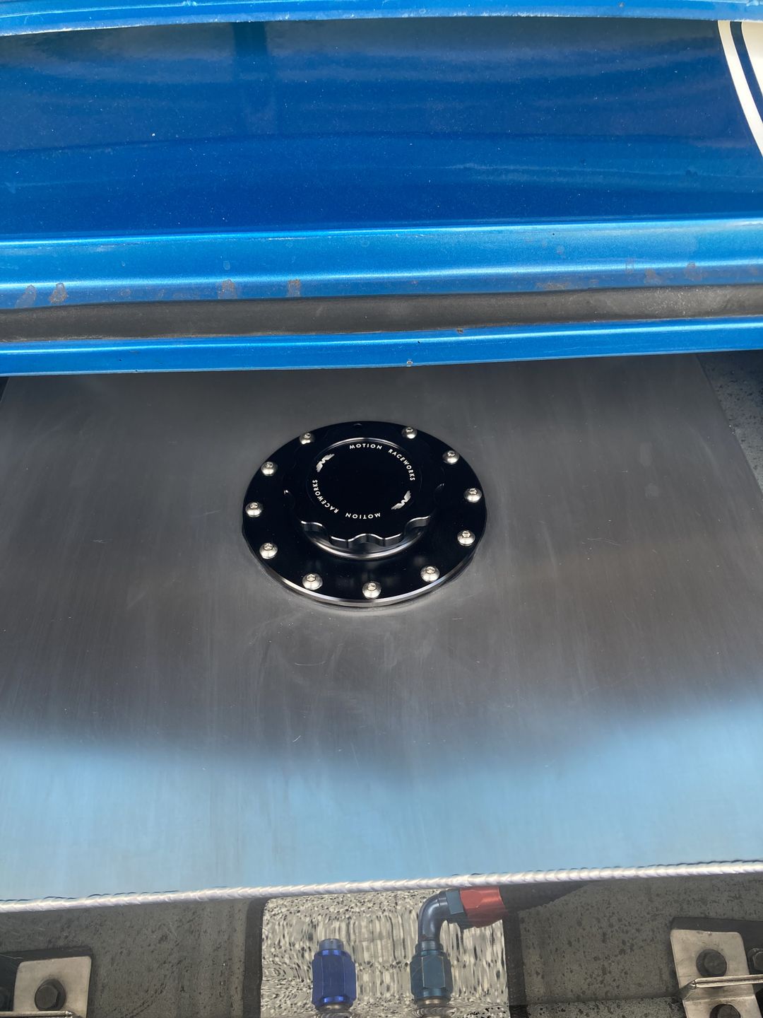 Customer photo review of Motion Billet Fuel Cap (Screw on) 12 bolt w/ Seal and Hardware 27-150
