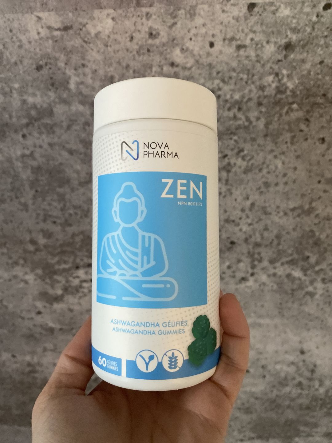 Customer photo review of Nova Pharma - Zen (60 gélifiés)