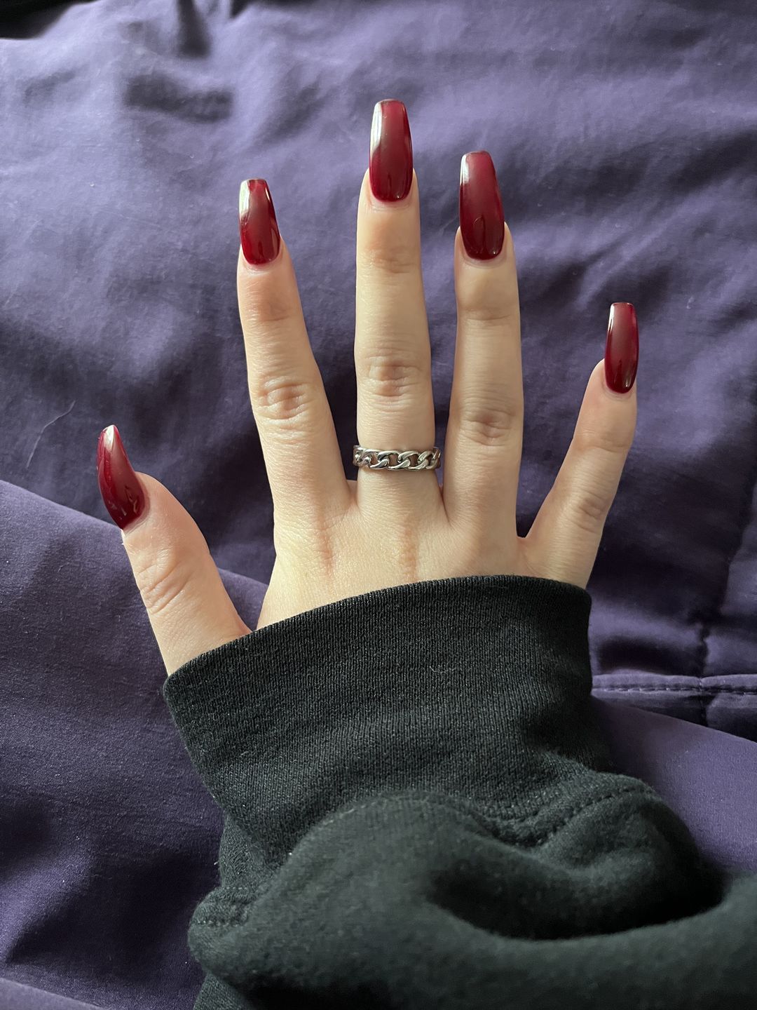 Customer photo review of MINI CUBAN RING (NEW)