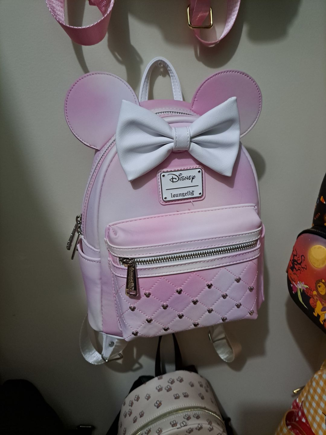 Customer photo review of 707 Street Exclusive - Loungefly Disney The Minnie Mouse Classic Series Mini Backpack - Sakura