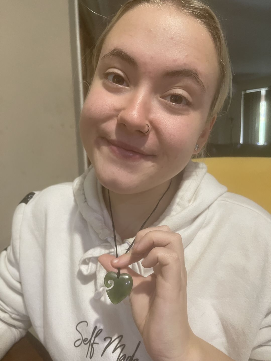 Customer photo review of Jewellery Box for Single Necklace or Earrings