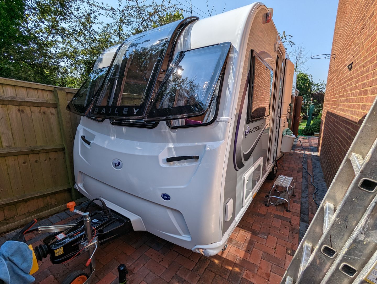Customer photo review of Caravan Exterior Cleaner™