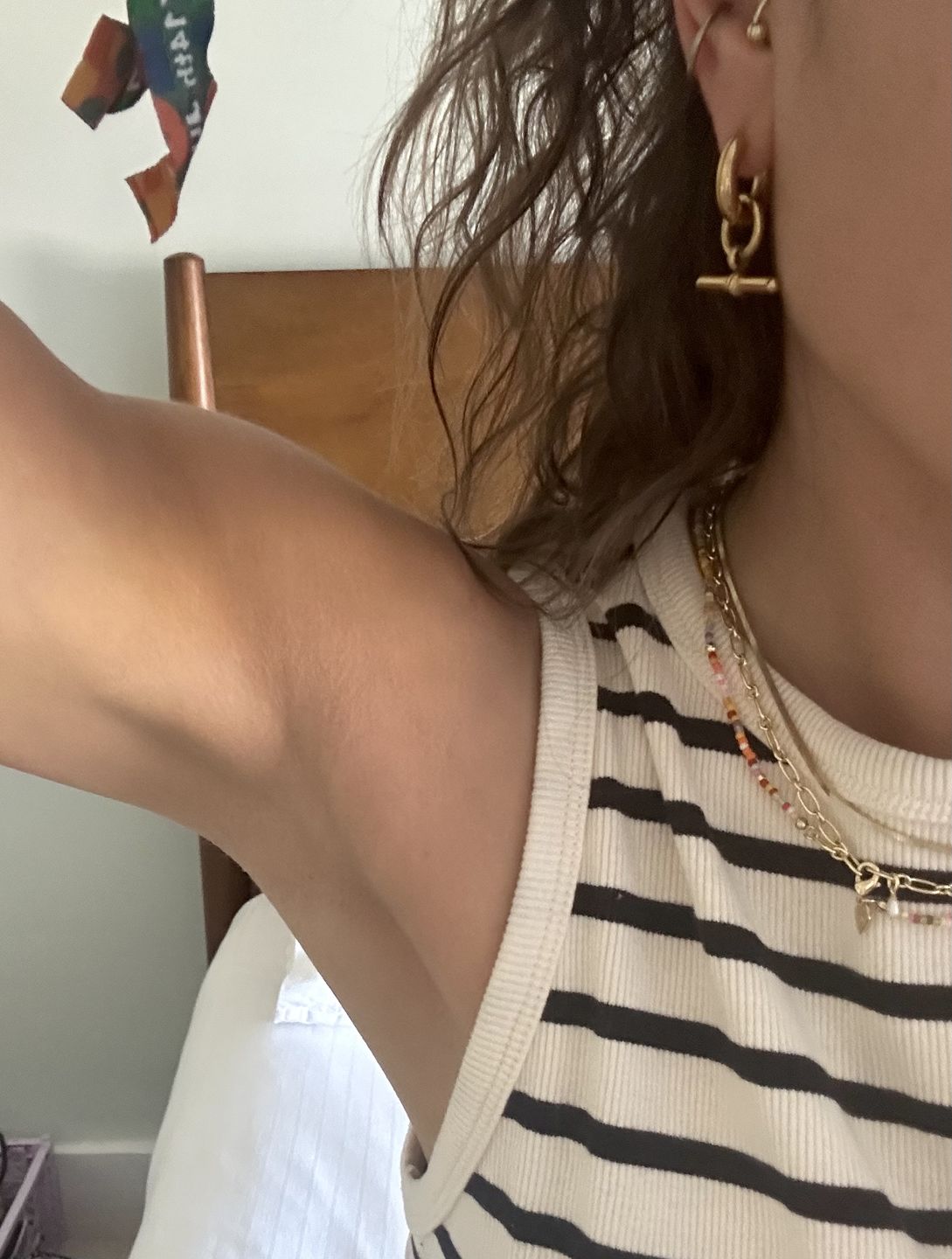 Customer photo review of T-Bar hoops