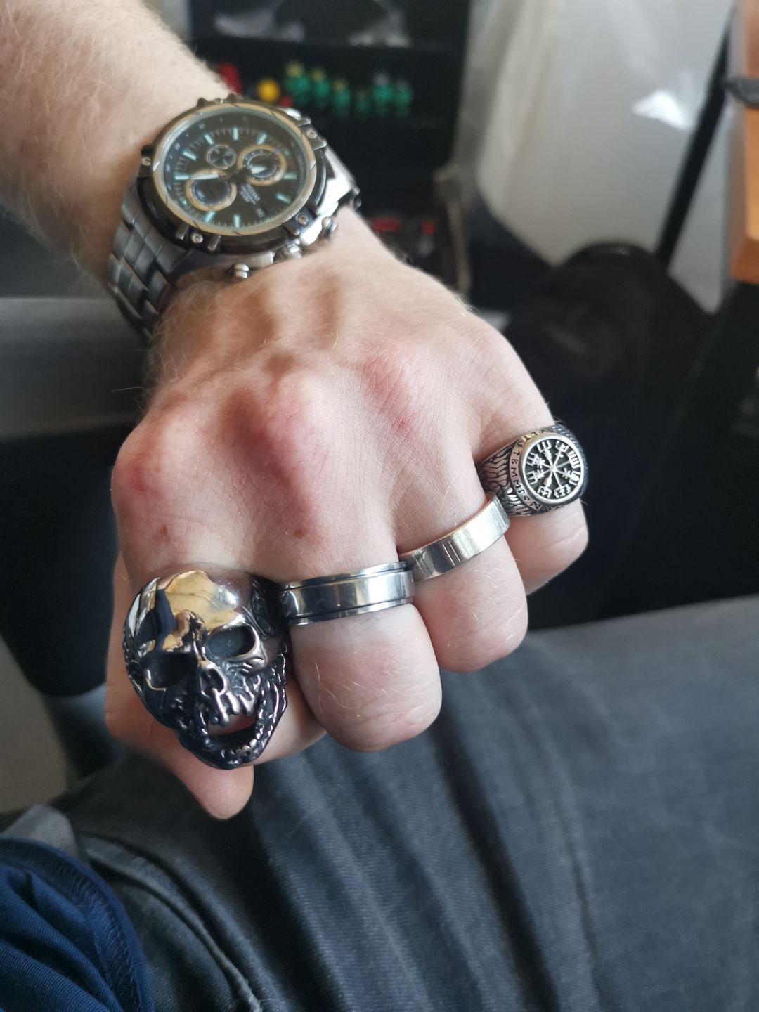 Customer photo review of RIDE TILL DEATH. - SILVER