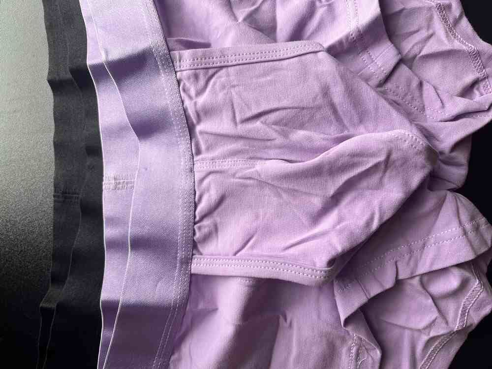 Customer photo review of 2 Pack Ball Support Pouch Casual Boxer Briefs