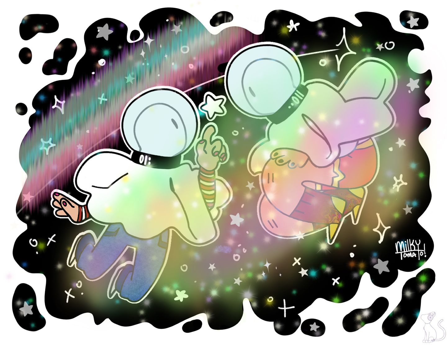 Customer photo review of Space Ghost Coloring Page PDF