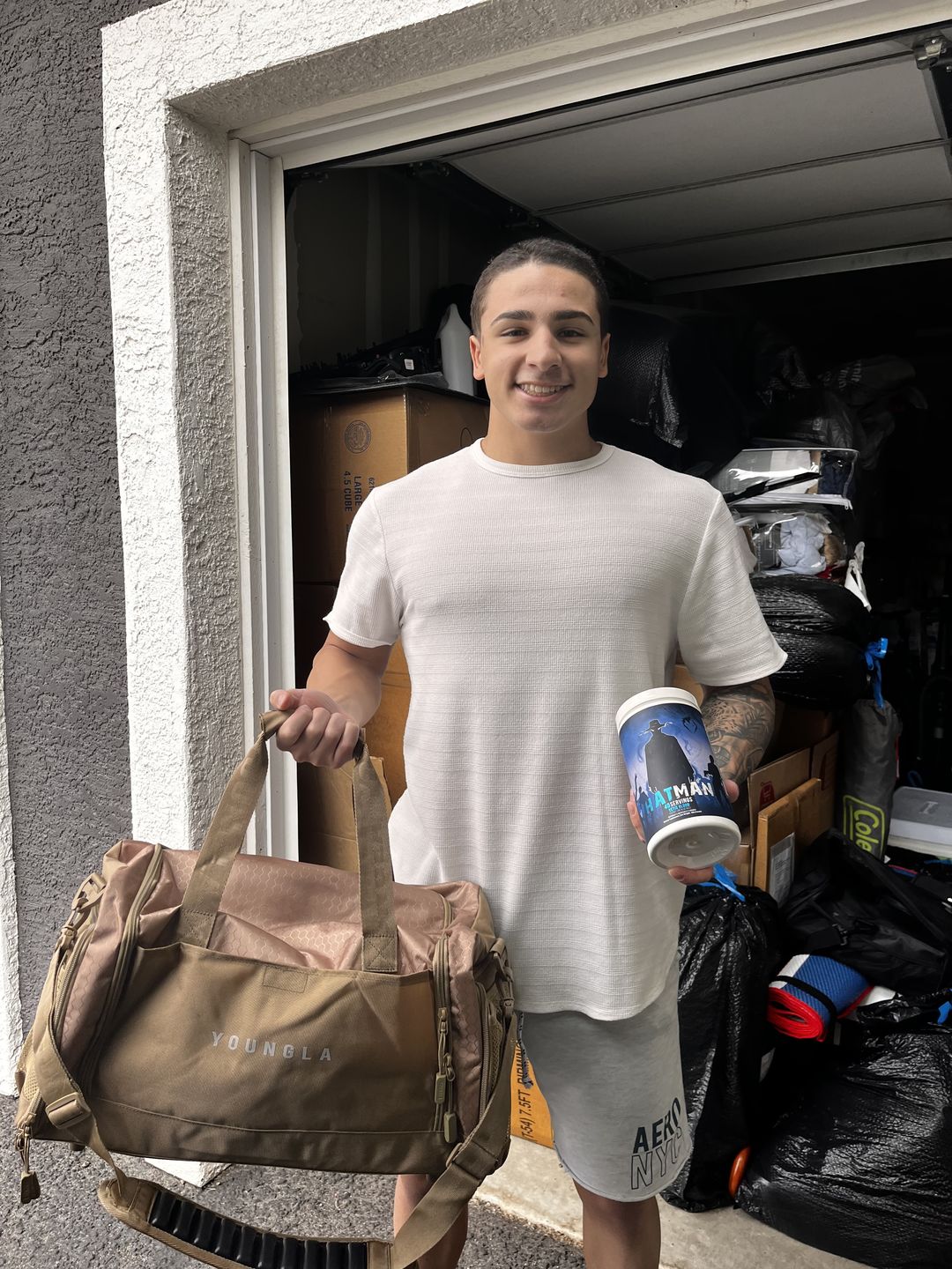 Customer photo review of 740 Elite Duffle Bags