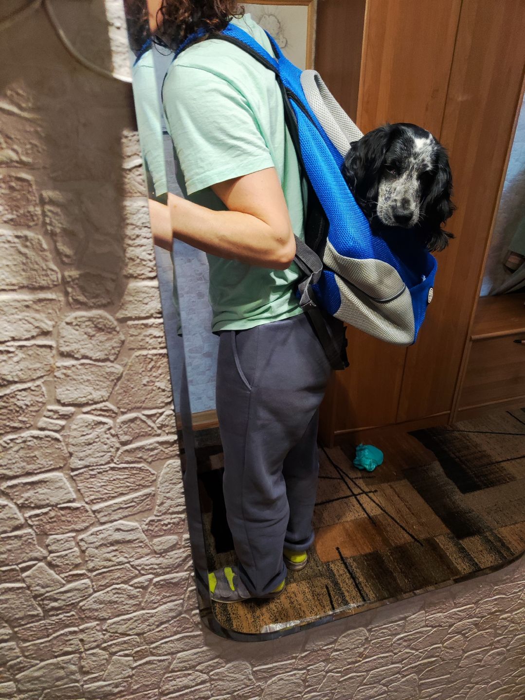 Customer photo review of Emmalove - Hunde-Rucksack