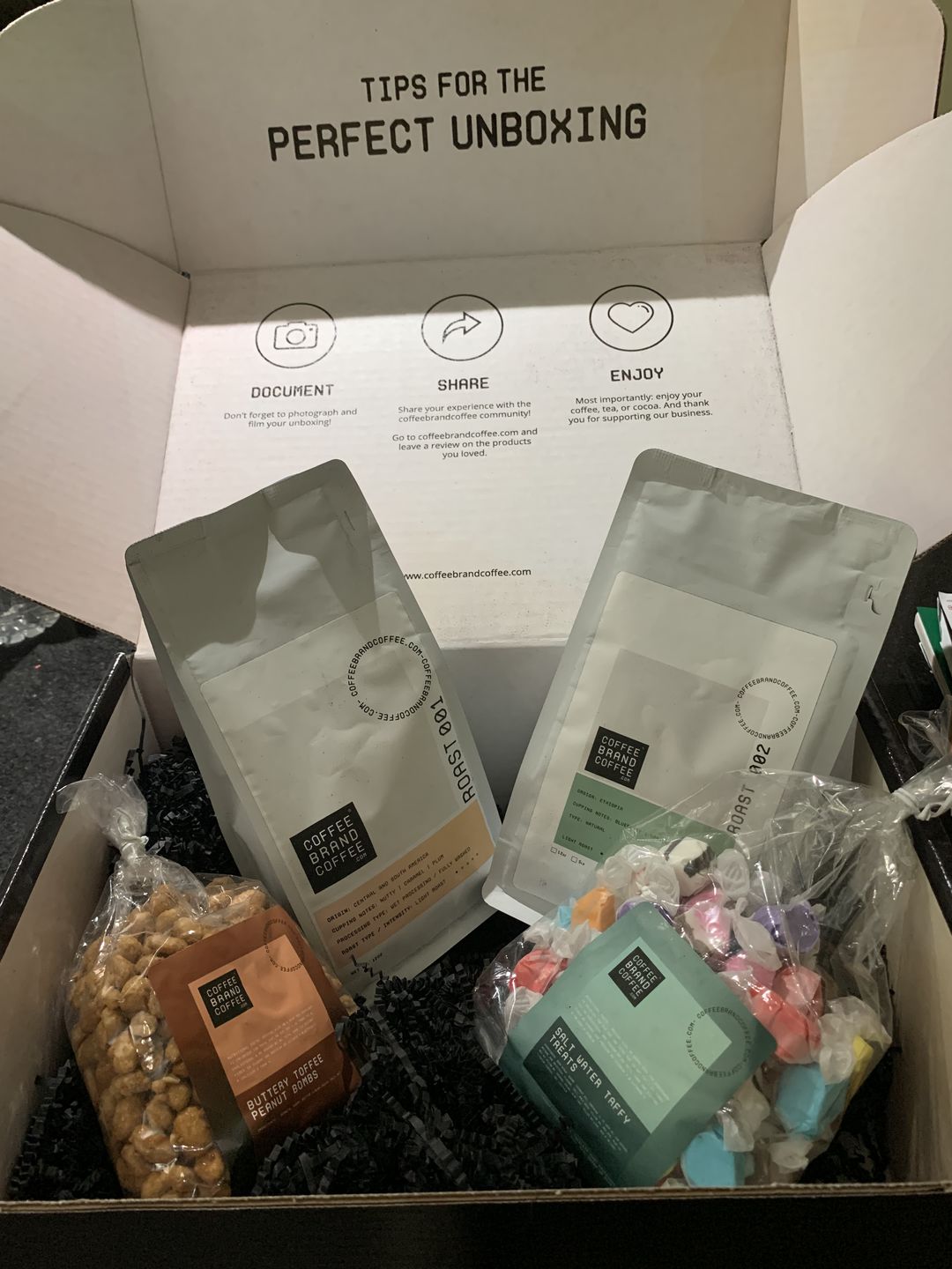 Customer photo review of Ethiopian Light Roast Coffee