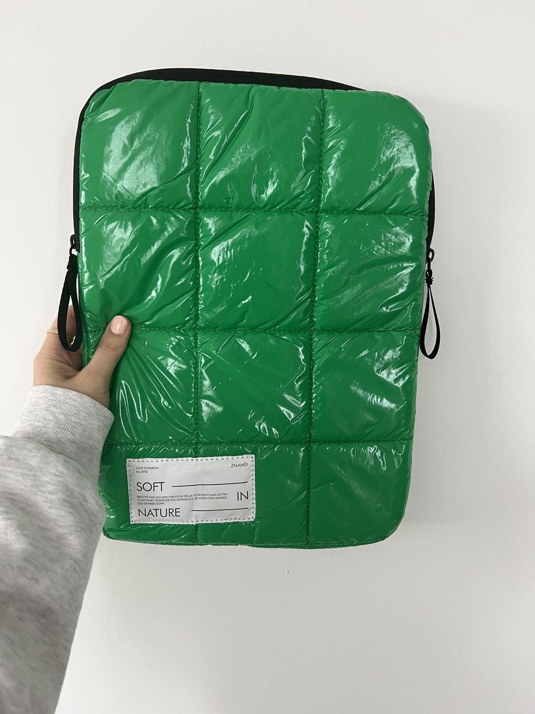 Customer photo review of Puffer MacBook & iPad Case