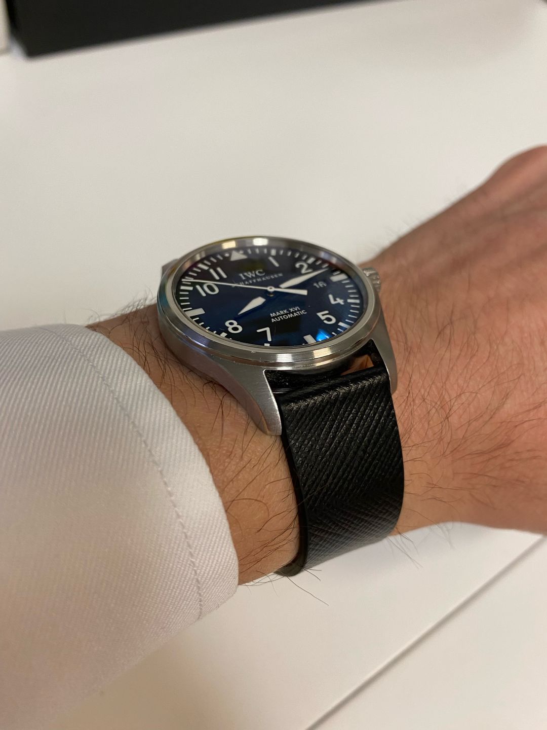 Customer photo review of Black Saffiano