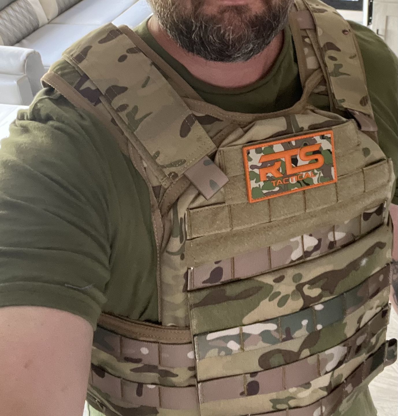 Customer photo review of RTS Tactical Premium Plate Carrier 10X12
