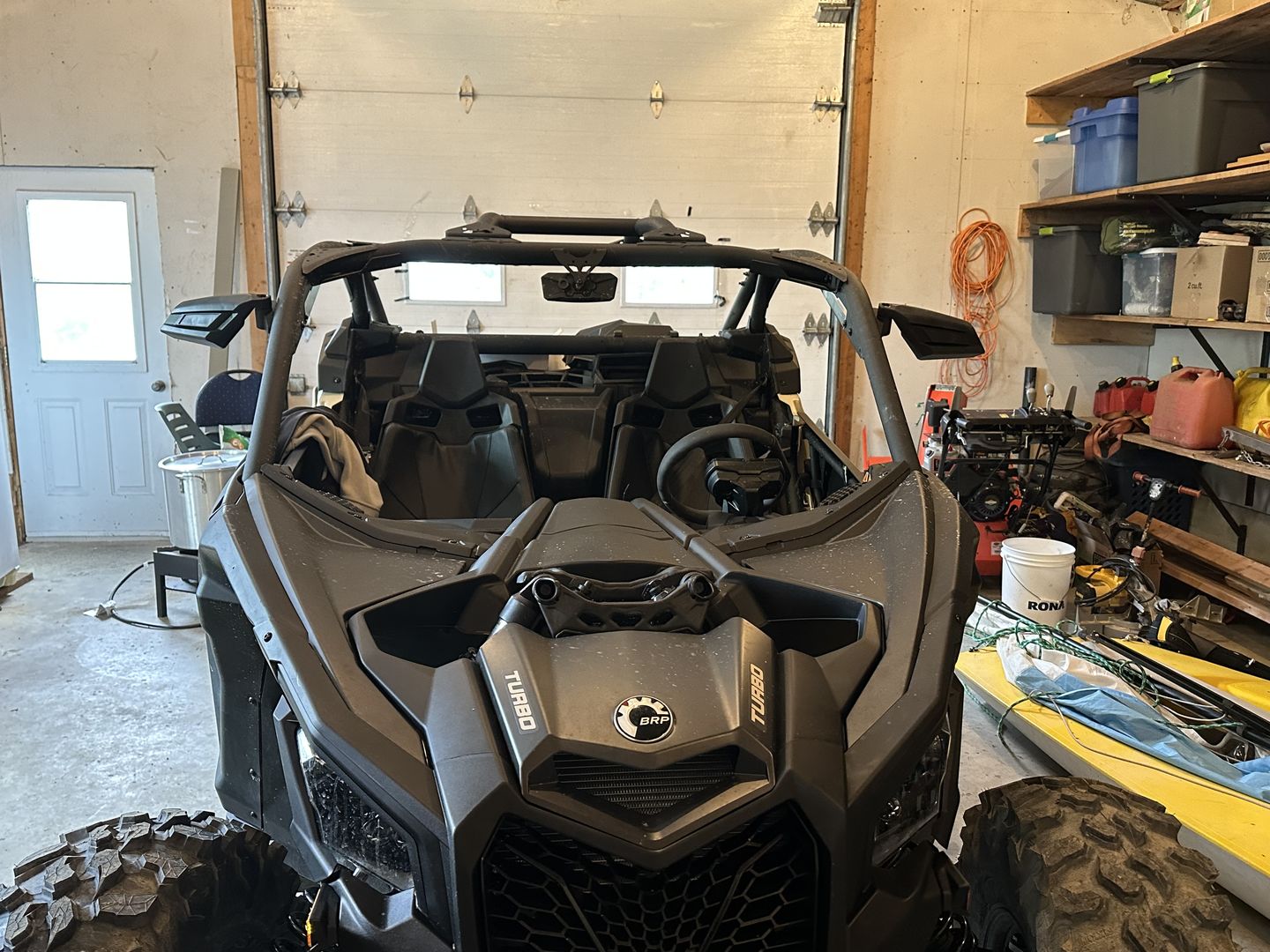 Customer photo review of Side Mirrors Fit Can-Am Maverick X3 / X3 MAX 2017-2023