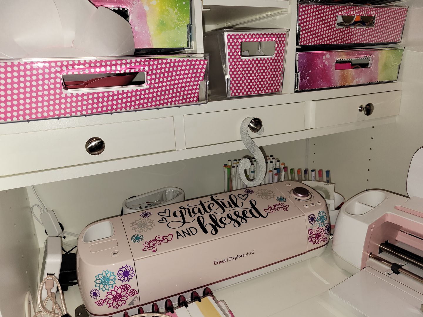 Customer photo review of 3 Built-in Drawers