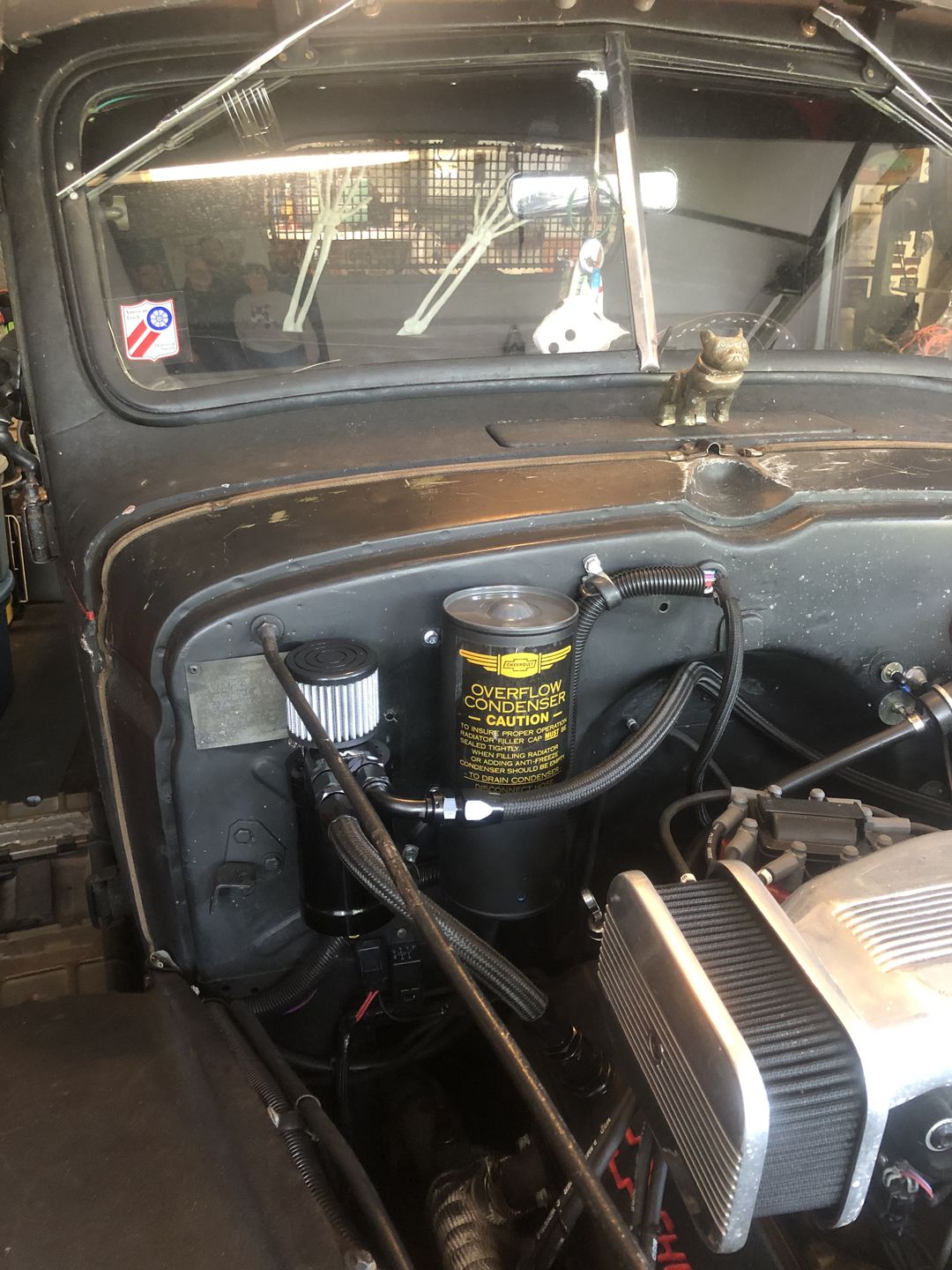 Customer photo review of SBC Catch Can Kit For 1.22" Push In Grommets 32-100SBC
