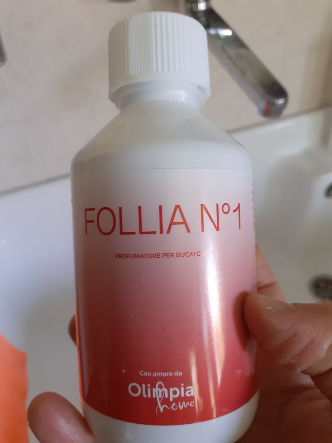 Customer photo review of Follia N.1 profumatore per bucato OH Fragrance