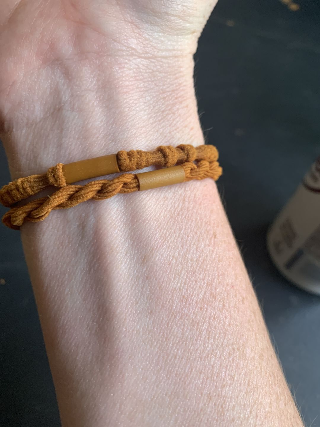 Customer photo review of Boho Hair Ties