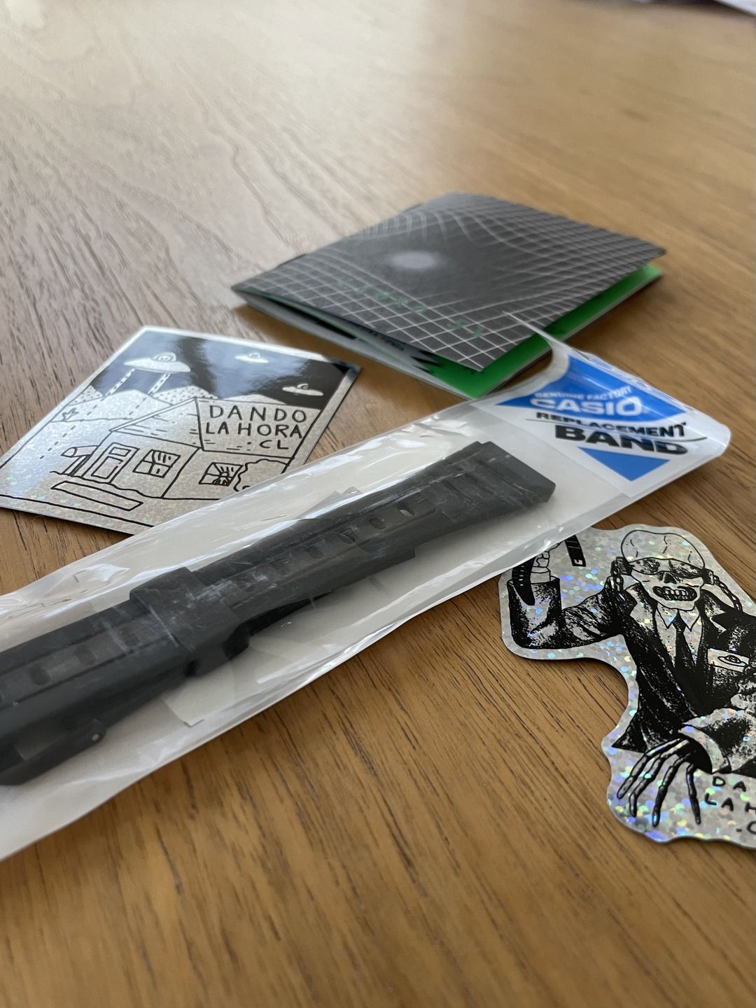 Customer photo review of Correa De Repuesto Casio Bands 71604002 (F-91W, F-105W, etc.)