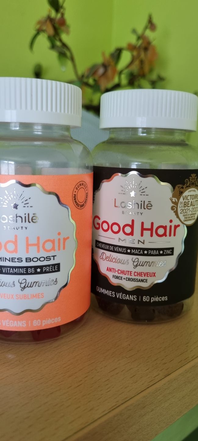 Customer photo review of Good Hair Men Anti-chute homme - 1 mois