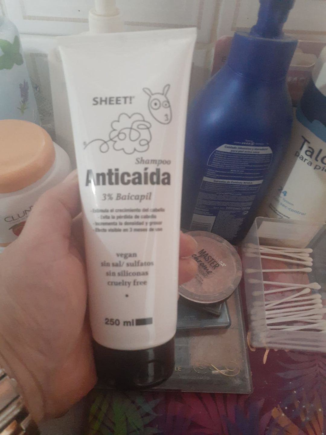 Customer photo review of Shampoo Anticaída