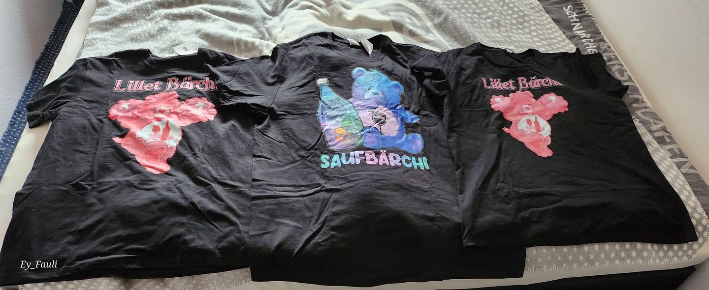 Customer photo review of Lillet Bärchi - Glücksbärchi - Herren Shirt