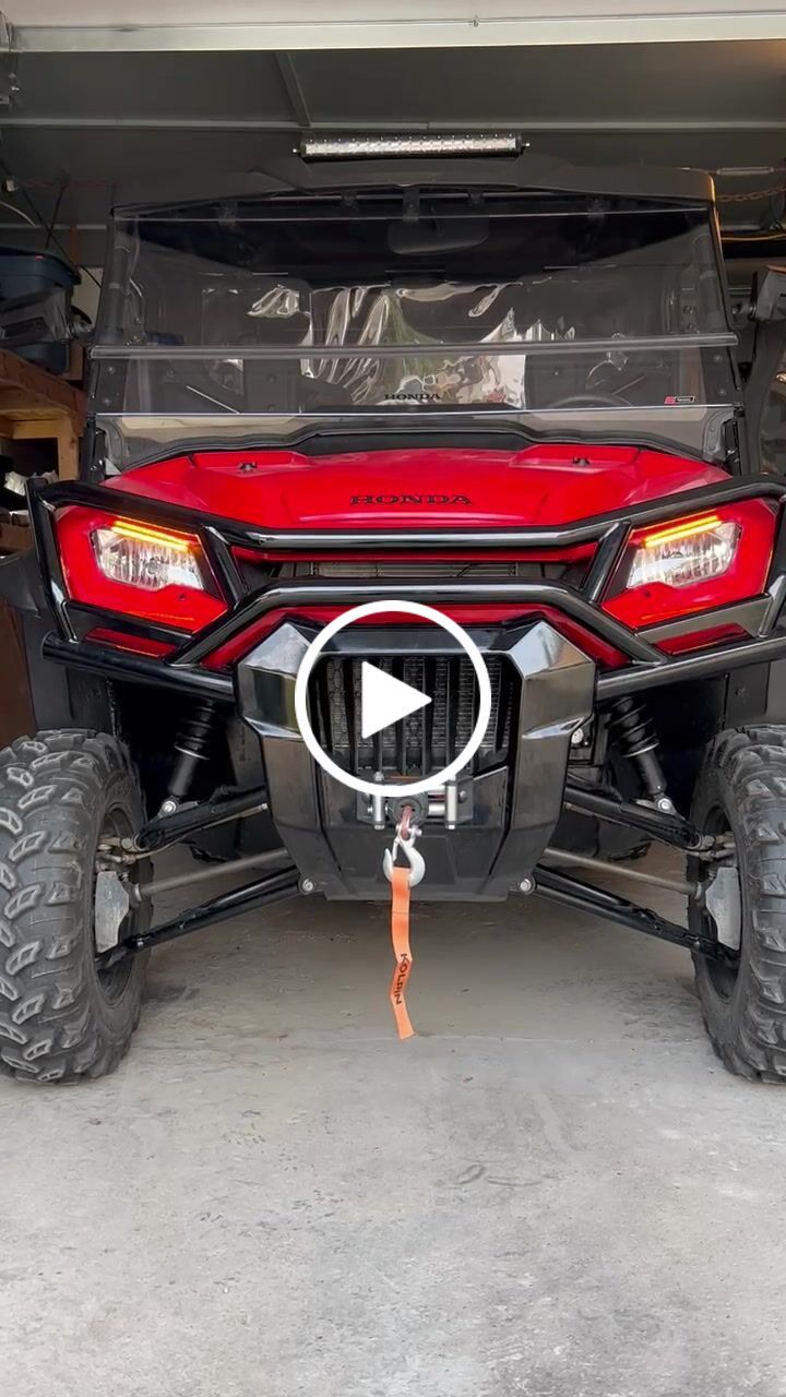 Customer video review of Honda Pioneer Models Sequential LED Plug & Play Signal System