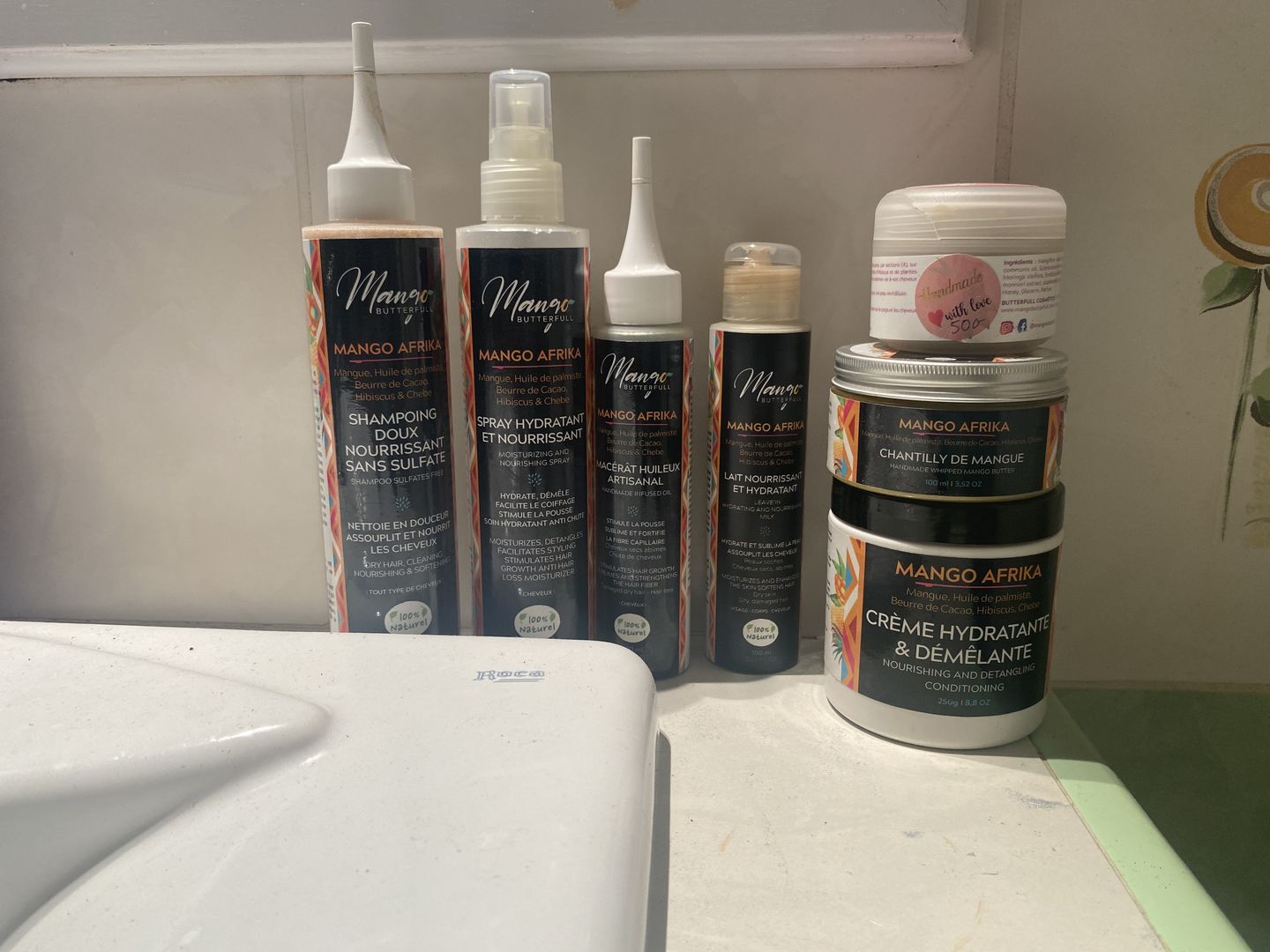 Customer photo review of Pack Routine MANGO AFRIKA - 6 produits