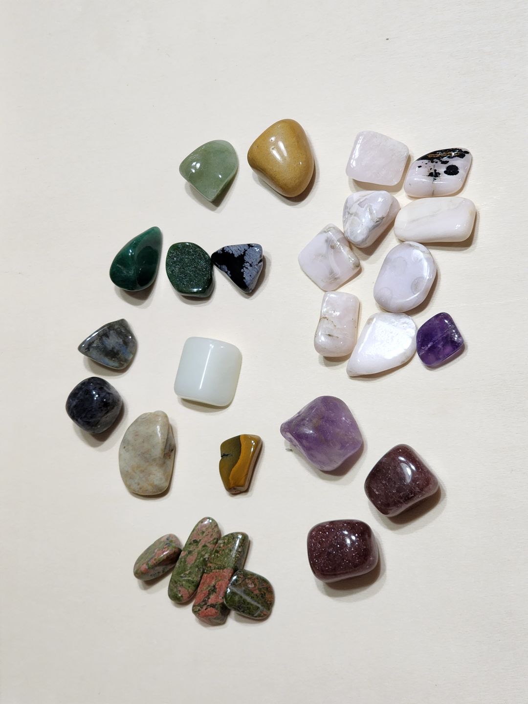 Customer photo review of Scoop of Tumbled Stones