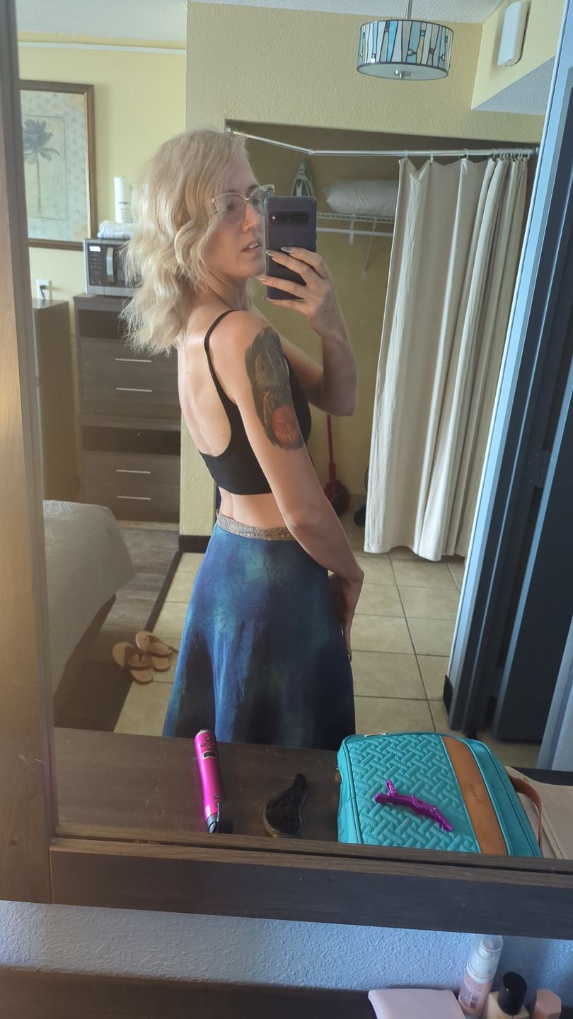 Customer photo review of Hebe Black Top