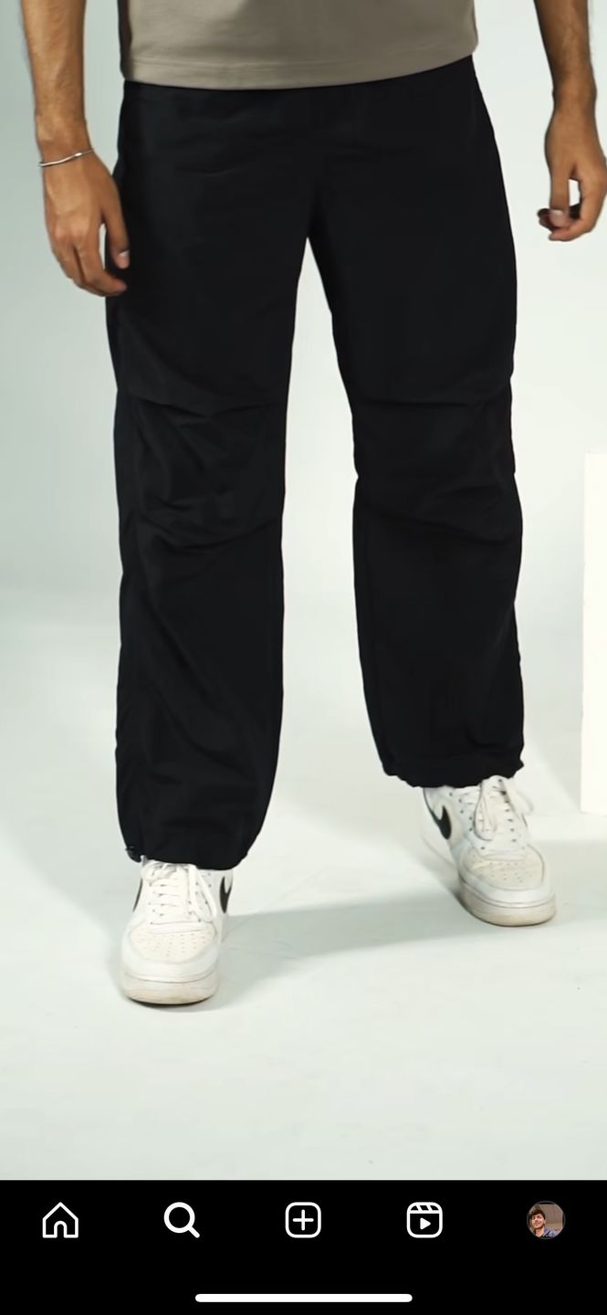 Customer photo review of Parachute Pants