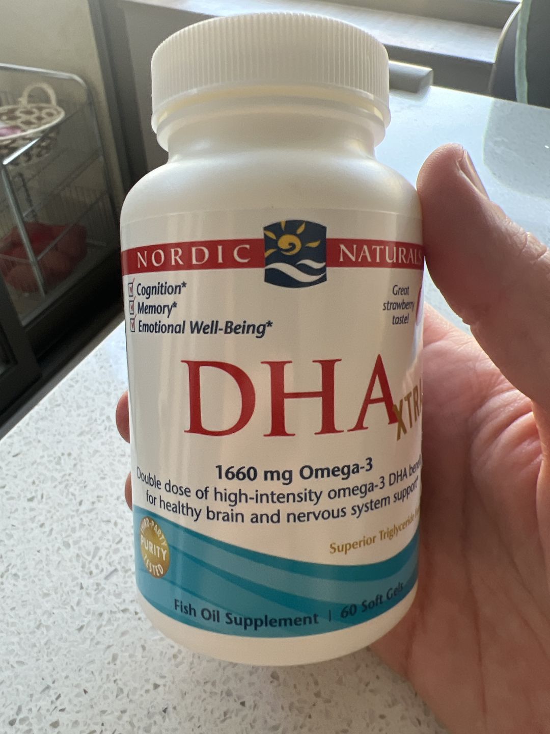 Customer photo review of DHA XTRA-Omega 3 1.660 mg-60 softgels