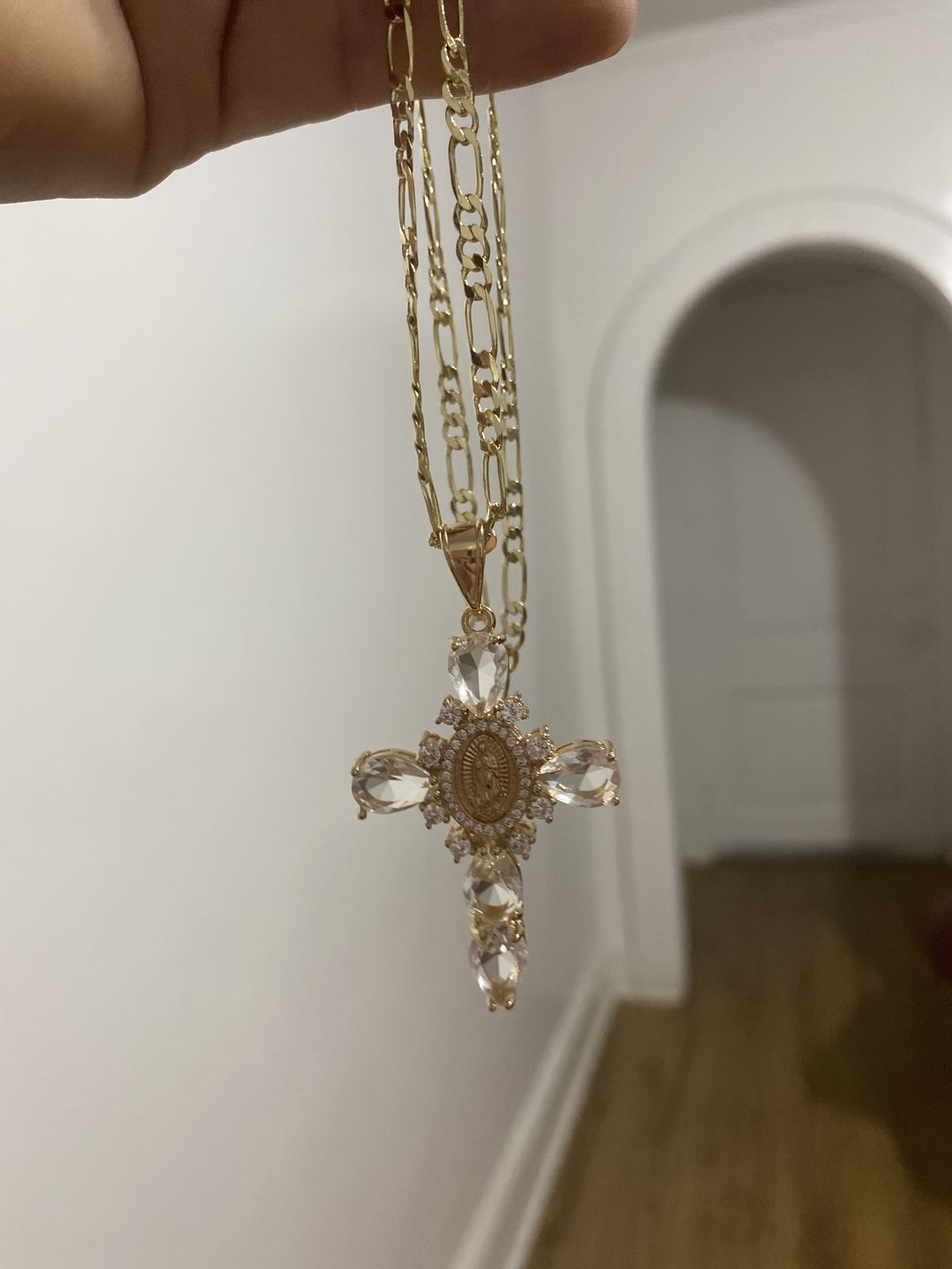 Customer photo review of Virgen Mary Cross