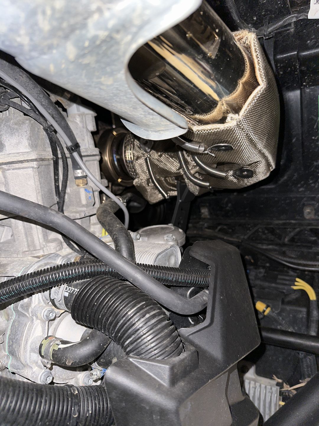 Customer photo review of RPM Exhaust Heat Blanket