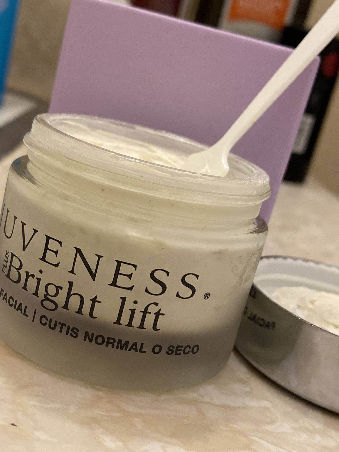 Customer photo review of Juveness Plus "Bright Lift" - for Dry and Normal Skin