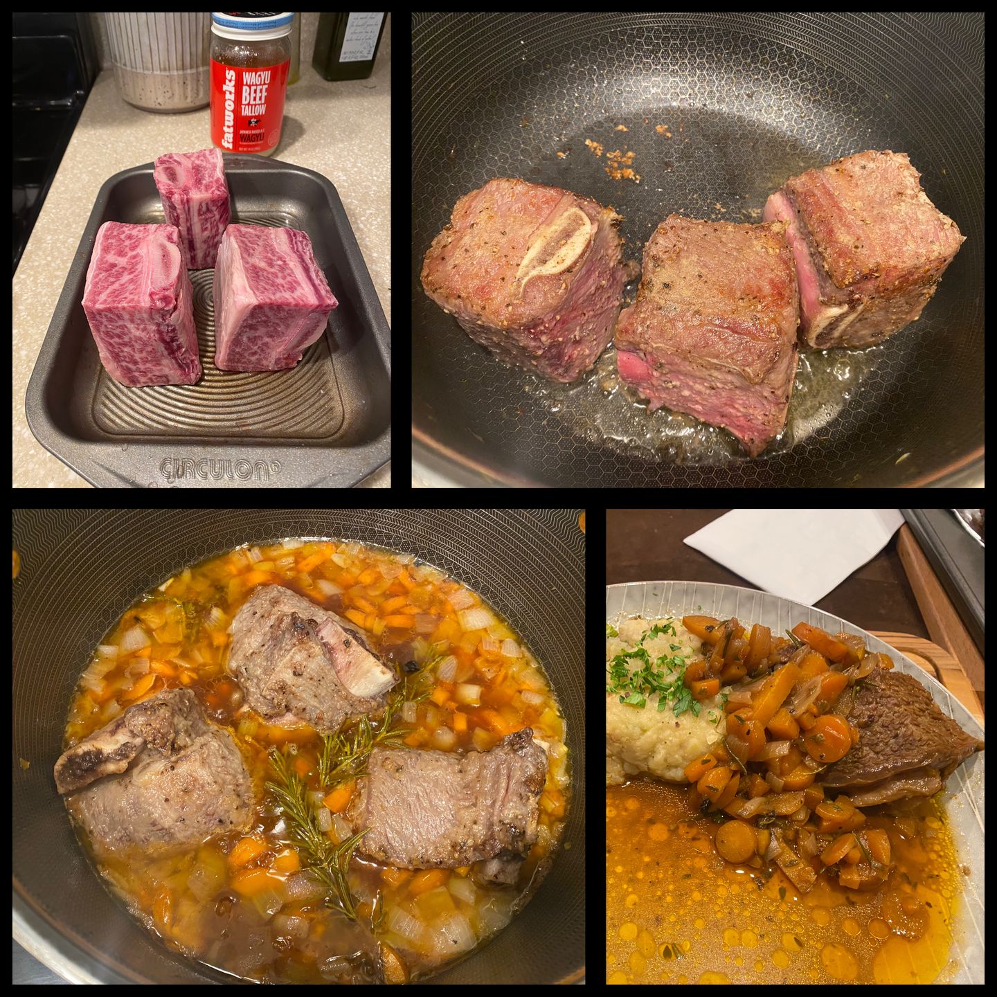 Customer photo review of Japanese Wagyu Tallow 14 OZ