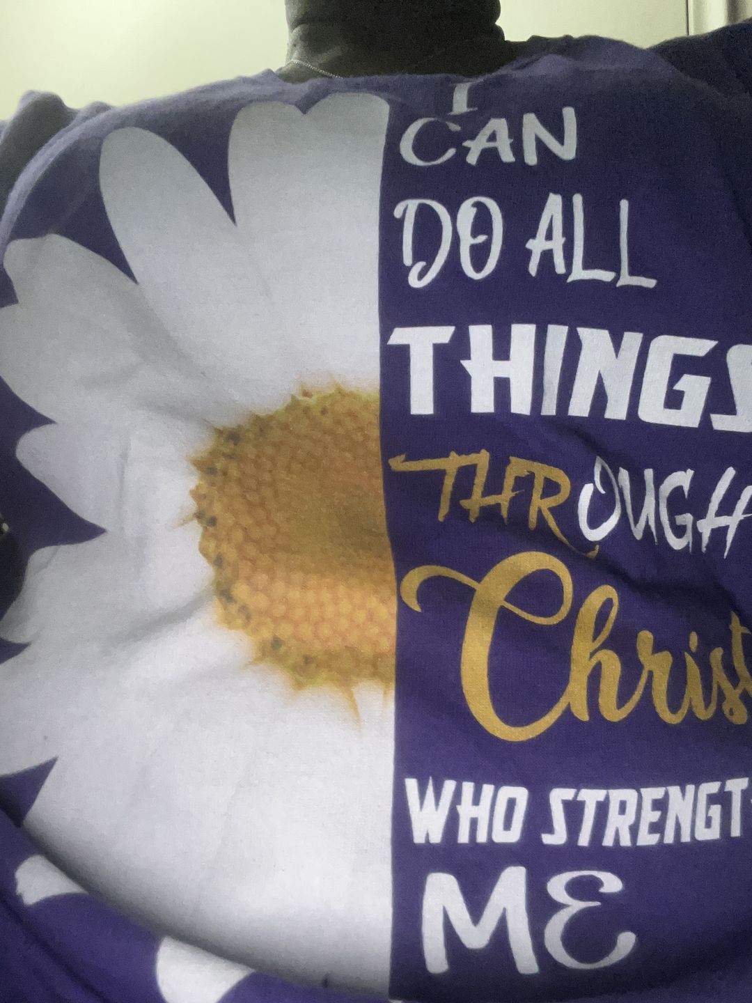 Customer photo review of "I Can Do All Things Through Christ/"