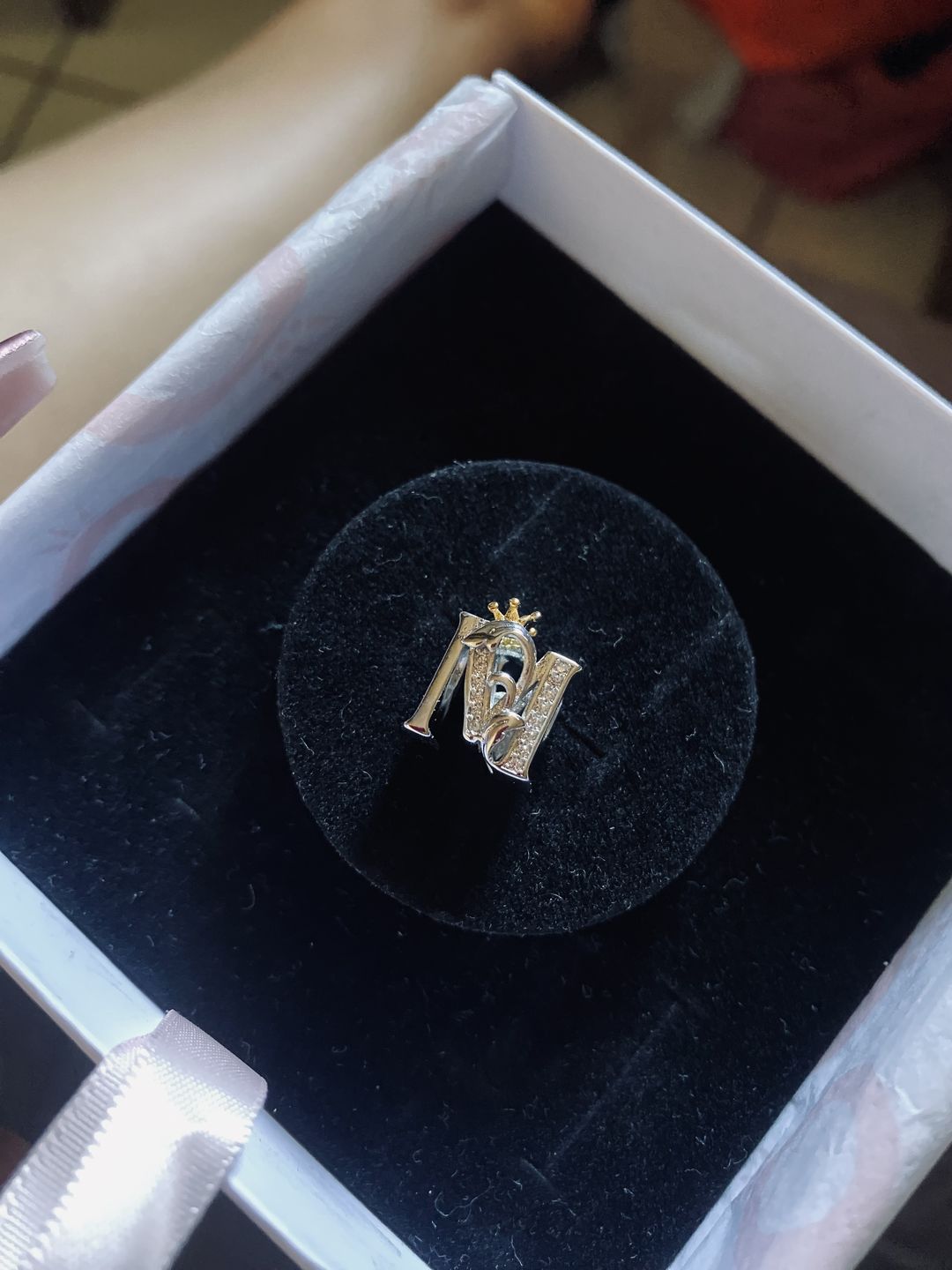 Customer photo review of Charm Letras del Alfabeto Elegantes