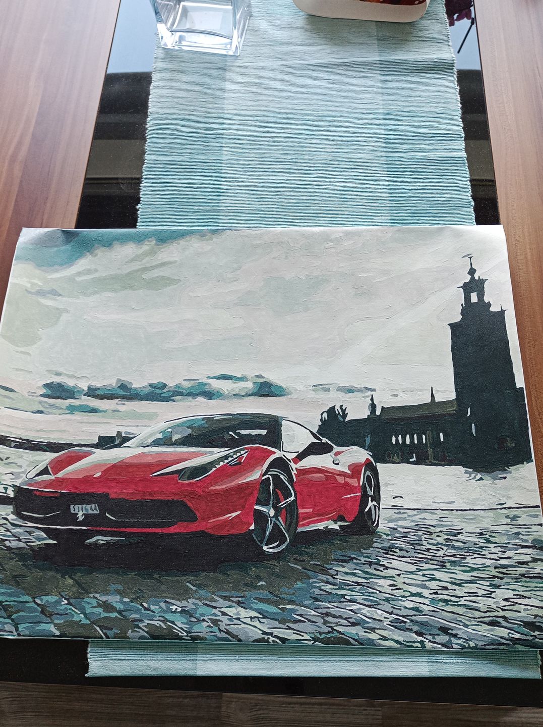 Customer photo review of Malen nach Zahlen - Überraschungsbild