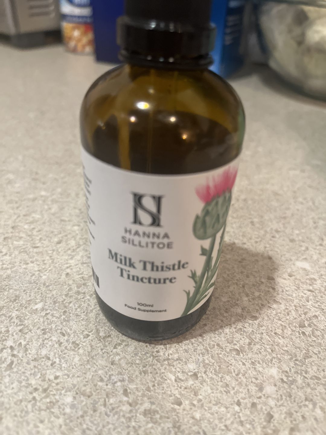 Customer photo review of Milk Thistle Tincture