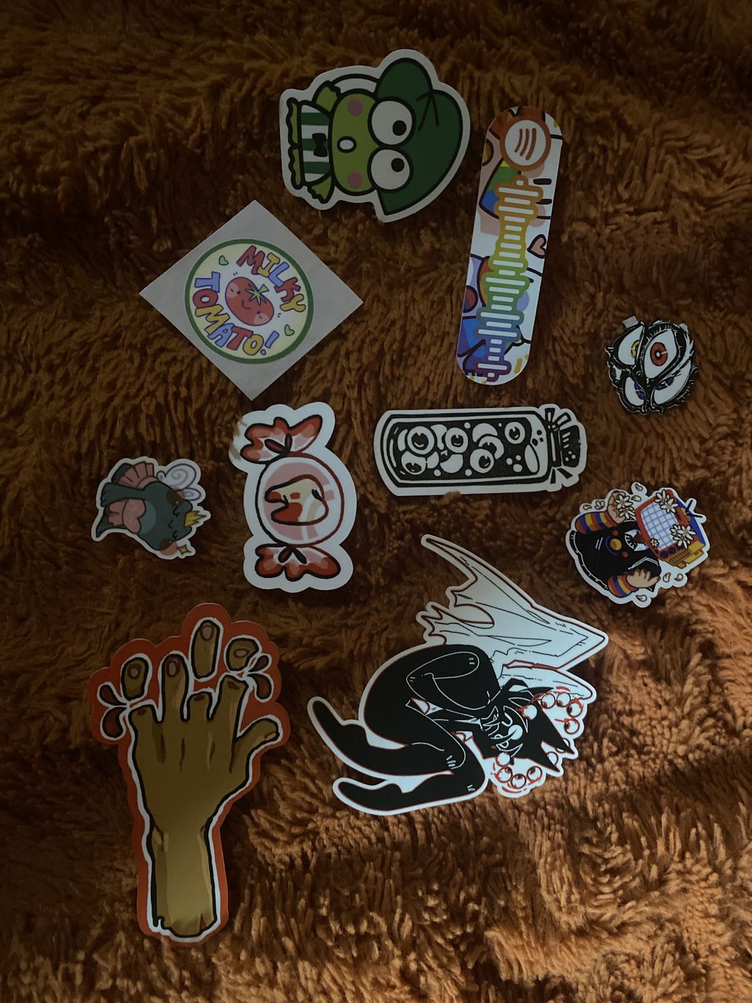 Customer photo review of Sticker Mystery Packs!