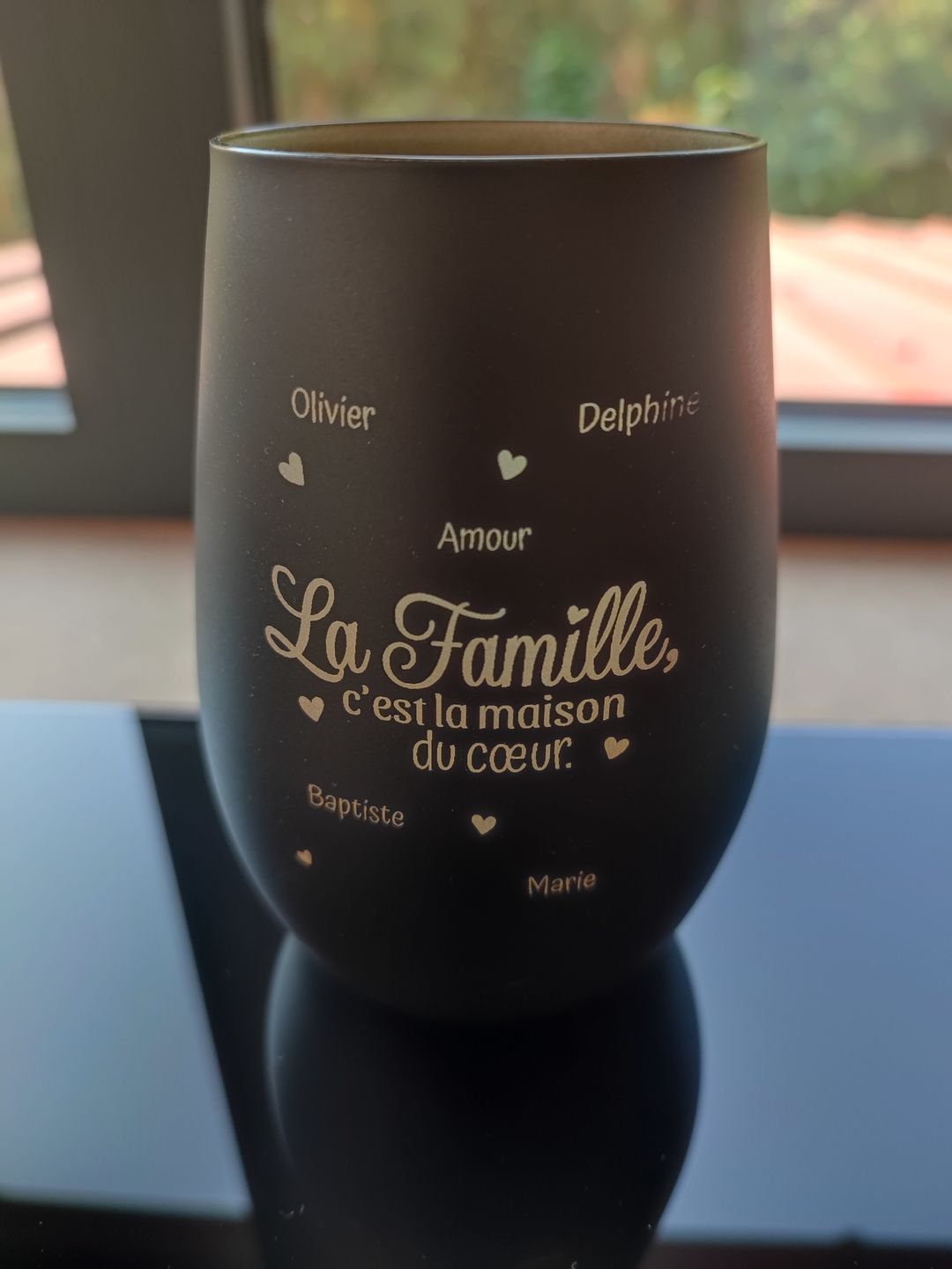 Customer photo review of La maison du cœur - Famille-Photophore