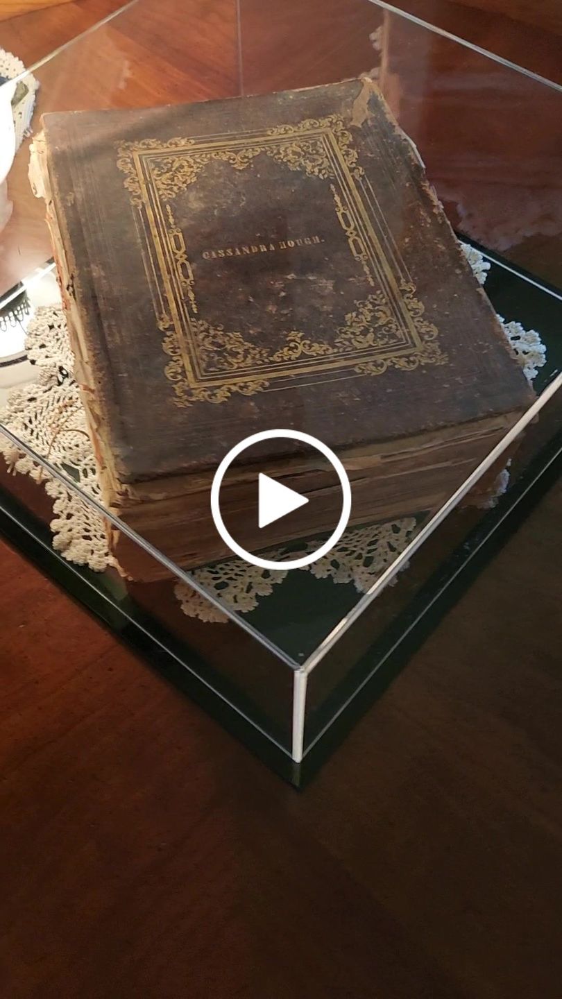 Customer video review of Acrylic Double Sheet Book Display Cases