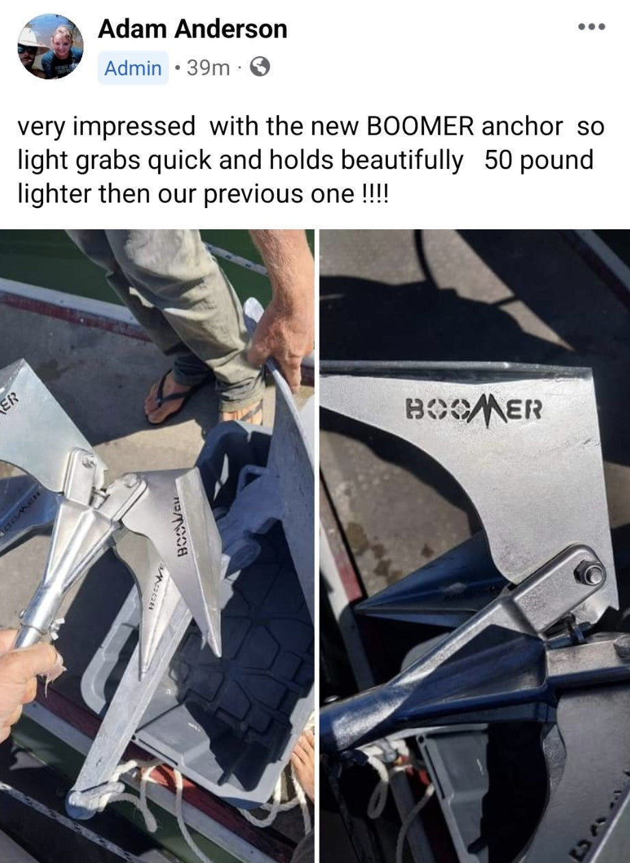Customer photo review of Boomer All Terrain Anchor